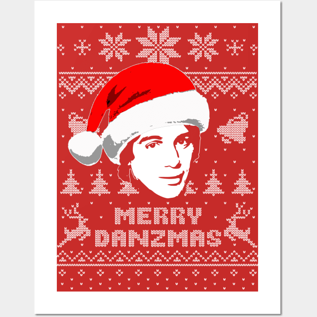 Tony Danza Merry Danzmas Wall Art by Nerd_art